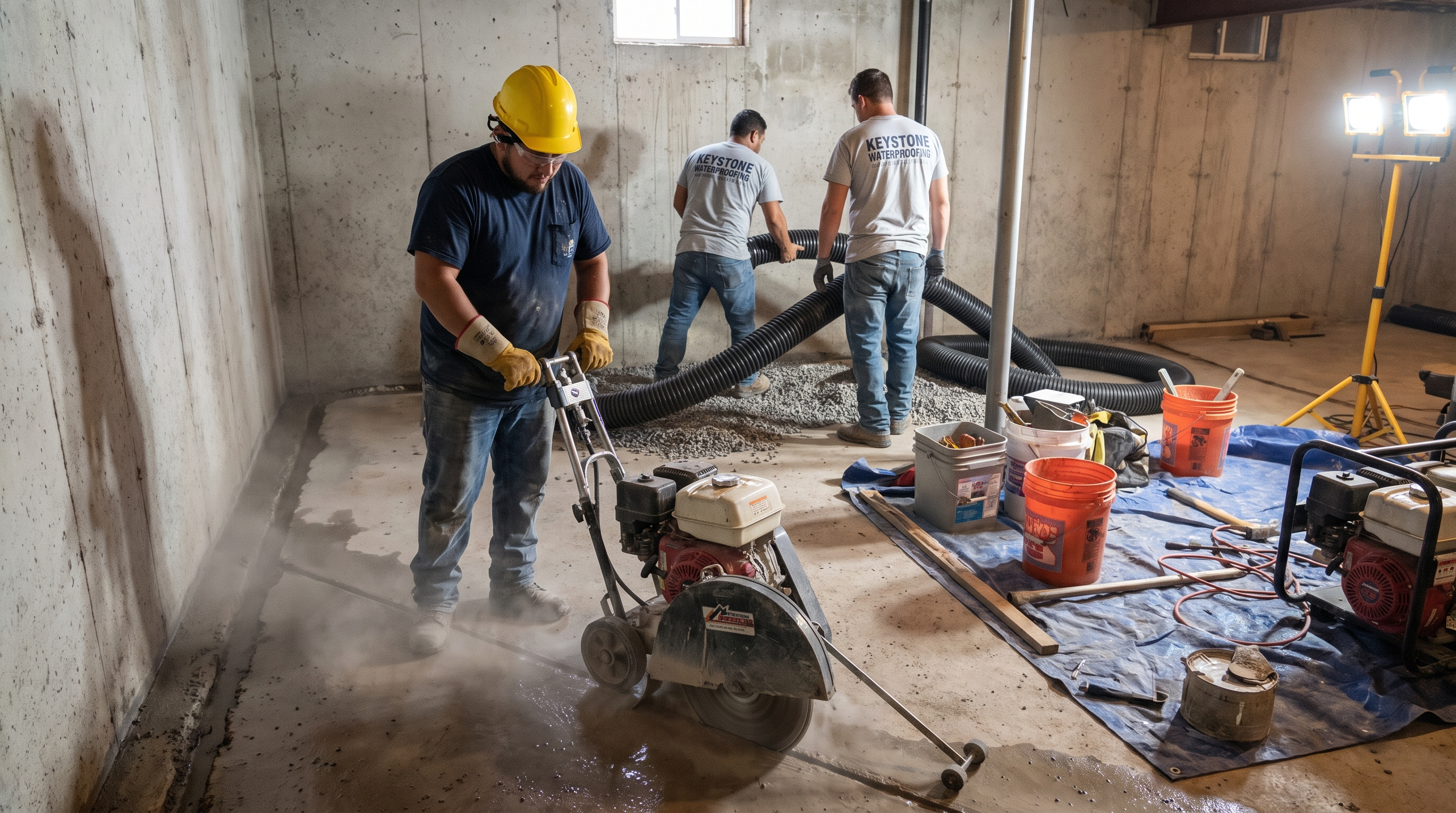 Basement Waterproofing in Norristown, PA